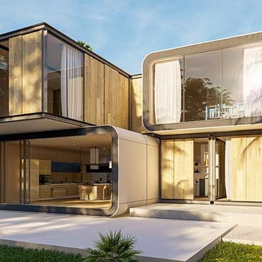 Modular modern home